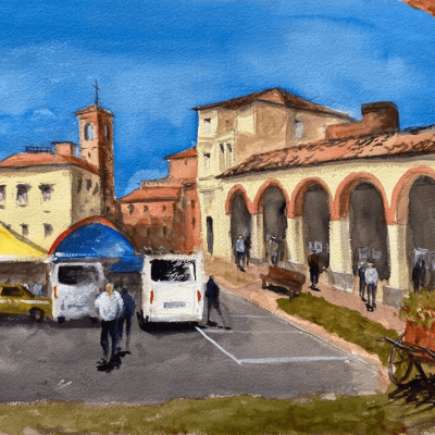 Dipinto Premiato Estemp. Pittura Moncalvo 2022