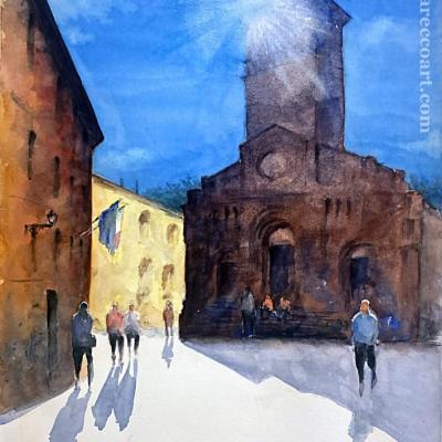 2025 Estemp. Pittura VOLTAGGIO - AL (En Plein Air)