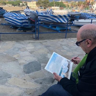 EN PLEIN AIR A SESTRI L.