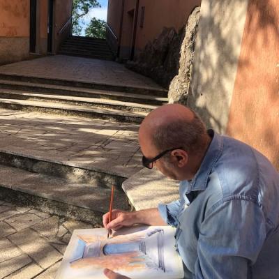 2025 Santuario M.Gazzo (GE) esec. En Plein Air