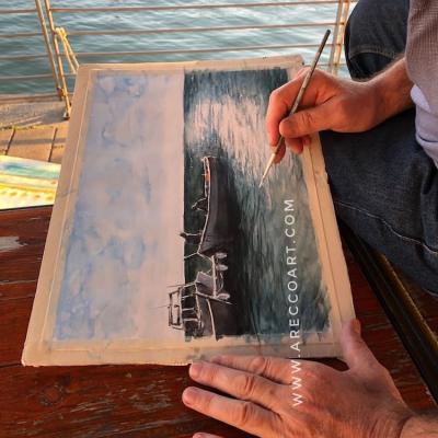 2025/10 Seafleshes (esec. En  Plein Air)